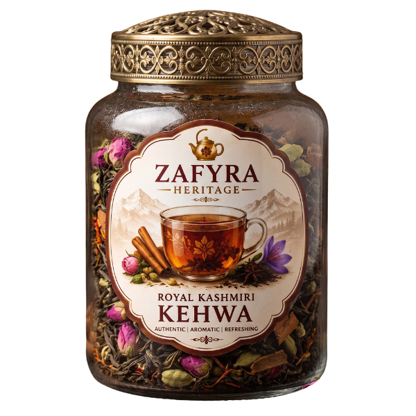 Premium Kashmiri Kehwa. Pure Taste. Pure Wellness.
